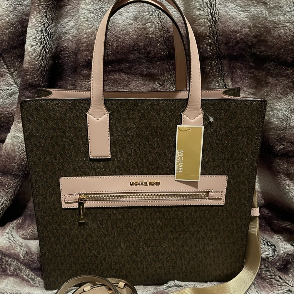 Kenly Large Logo Tote Bag New w/ Tags (additional strap included)